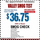 Valley Smog Test - Emissions Inspection Stations