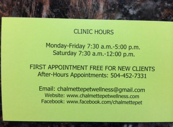 Chalmette Pet Wellness Clinic & Hospital - Chalmette, LA