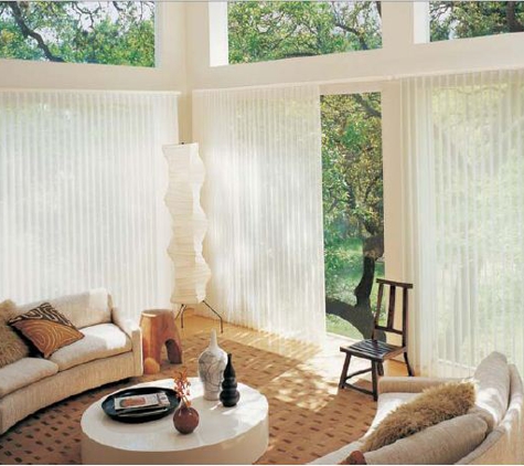 Custom Window Fashions - Deland, FL. Romntic airy intimacy