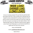 Loaded Dispatch - Pilot Car Service