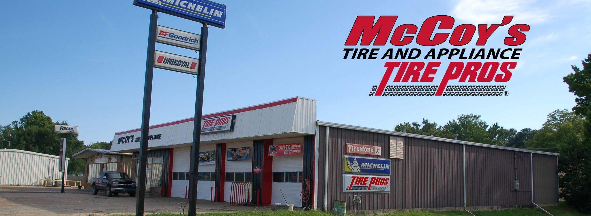 McCoy's Tire & Appliance Tire Pros 2243 Commerce St, Grenada, MS 38901