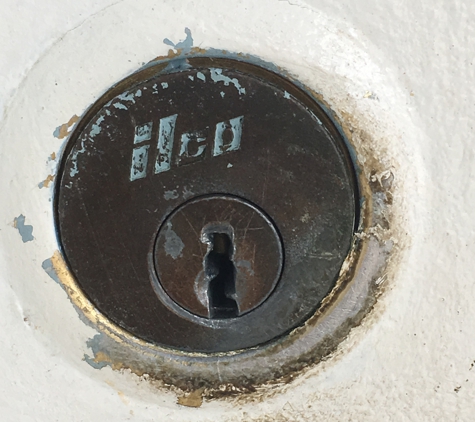 Caton Lock Service - Catonsville, MD. This old worn out Ilco lock was in need of replacement