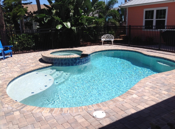 All Aqua Pools - New Smyrna Beach, FL. Still just as beautiful 6 months later.