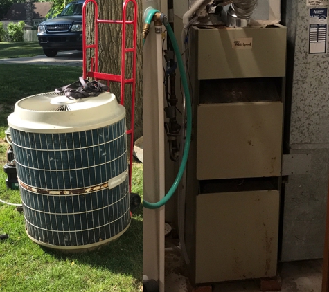 Home Comfort Heating & Air Conditioning Co - Shawnee, KS. OUT with the OLD and