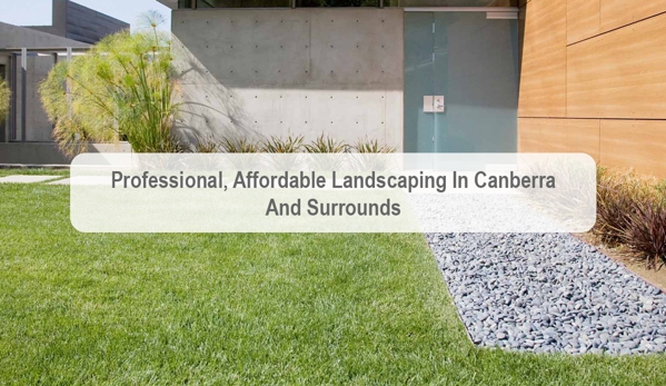 Tanga Landscaping Design & Construction. Professional, Affordable Landscaping In Canberra And Surrounds