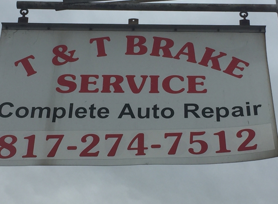 T & T Brake Service Inc - Arlington, TX. 345 N Bowen , Arlington Tx