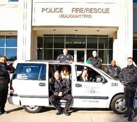 Dupree's Taxi, Transporation, Shuttle & Courier Service - Greenville, NC. PROUD SUPPORTER OF MADD