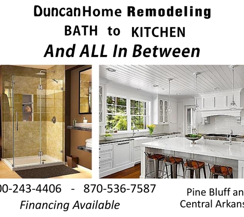 Duncan Home Improvements Inc - Pine Bluff, AR