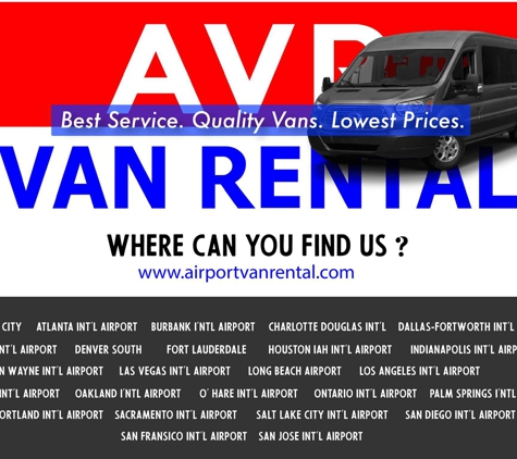 Airport Van Rental - Houston - Houston, TX