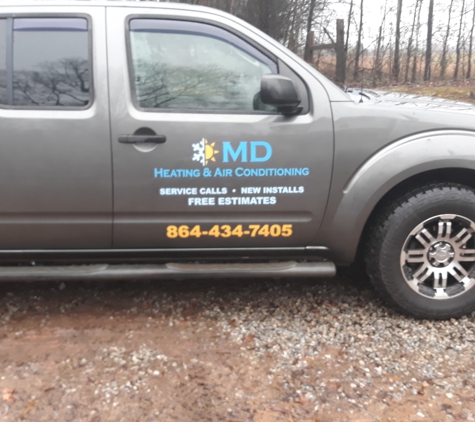 MD HEATING & Air Conditioning - Woodruff, SC