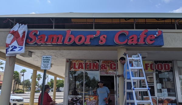 Sambors Cafe - Hialeah, FL. Las Delicias Restaurant 
Sambors