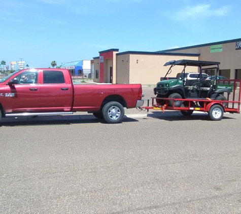 Thor Motorcycle Hauling - 24/7 Emergency Service - Laredo, TX. Hauling an ATV for a client