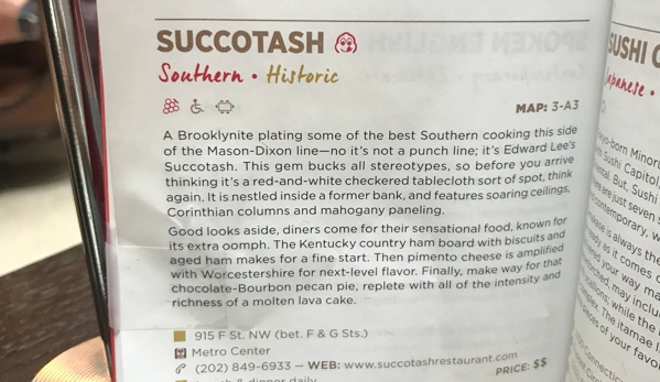 Succotash - Washington, DC