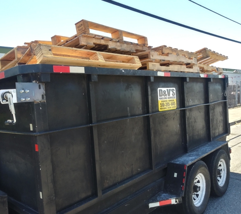 D&Vs Hauling/Recycling. We can haul away you unwanted wood pallets. Let us dump your junk for less $