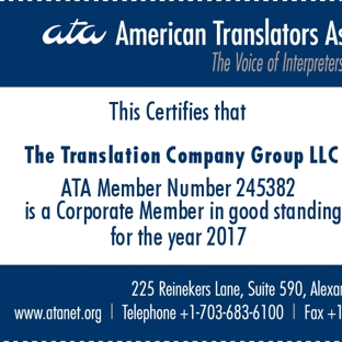 The Translation Company Group - Frisco, TX