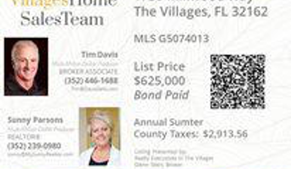 Sunny Parsons, Realtor - Realty Executives In The Villages