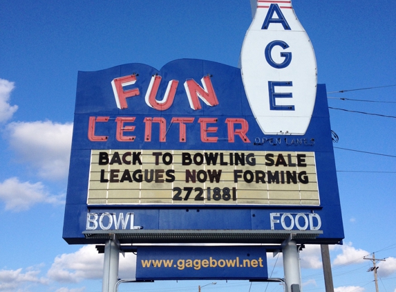 Gage Bowl - Topeka, KS. When the fun starts... It never ends at Gage Bowl