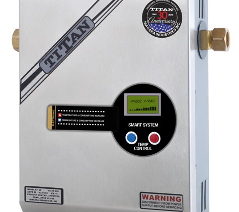 Niagara Industries Inc. Titan Electronic Digital Tankless Water Heater. - Miami, FL