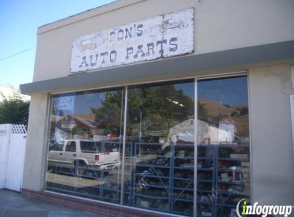 Dons Antique Auto Parts - Fremont, CA