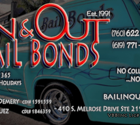 In & Out Bail Bonds - Vista, CA