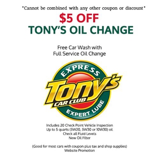 Tony's Express Wash & Lube - Haltom City, TX