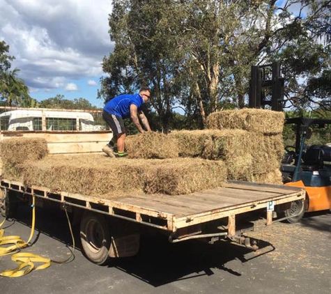 Caloundra Produce and Landscape Supplies - Little Mountain, QLD. Hay bails