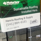 Henris Roofing & Supply-Or Inc