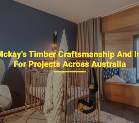McKay Timber - Glenorchy, TAS. Explore Mckay's Timber Craftsmanship And Innovation For Projects Across Australia