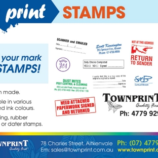 Townprint - Aitkenvale, QLD. Stamps - Townprint