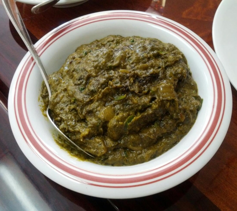 Satkar Indian Cuisine - Sunnyvale, CA. Saag Alu.