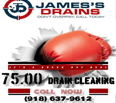 James's Drains and Plumbing Services - Tulsa, OK