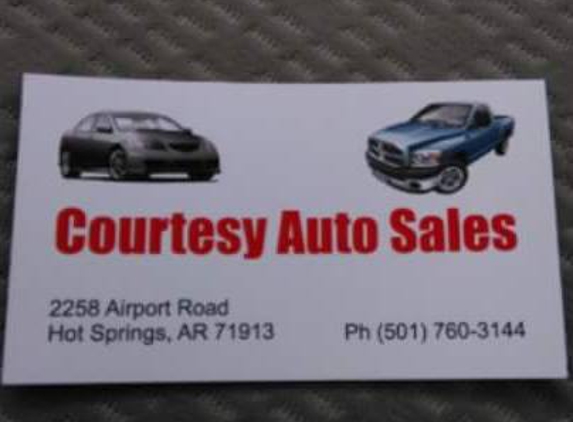 Courtesy Auto Sales - Hot Springs National Park, AR