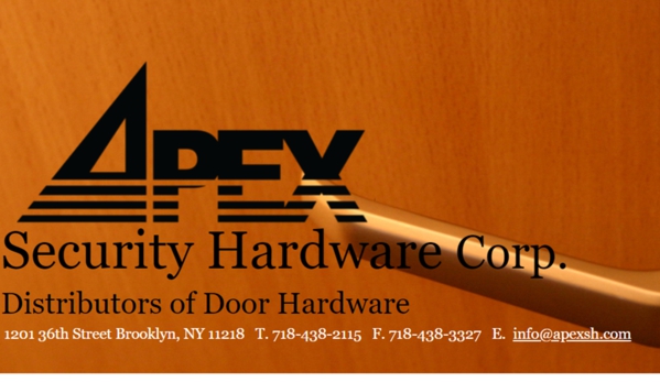 Apex Security Hardware Corporation - Brooklyn, NY