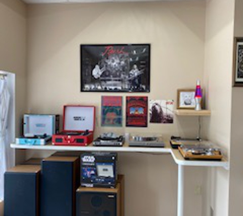 Marley’s Music - Biloxi, MS. Our turntable and electronics showroom. We sell used and new turntables and equipment.