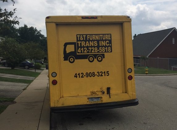 T & T Furniture Trans LLC - Pittsburgh, PA