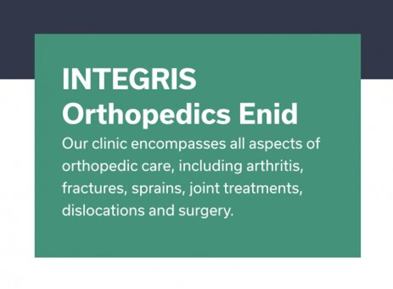 INTEGRIS Orthopedics Enid - Enid, OK