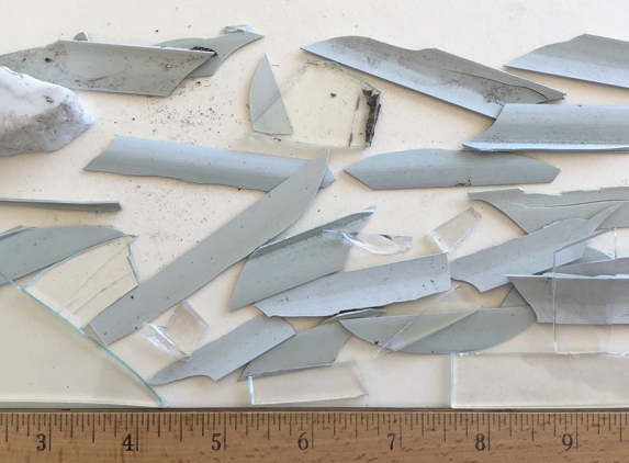 Anderson Brothers Inc - Melbourne, FL. Sharp shards left by Anderson Brothers
