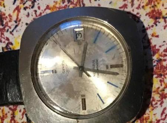 Ekselman Watchmakers & Jewellers - Melbourne, VIC. Longines 1972 Admiral Before Restoration by Ekselman