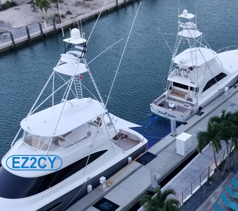 EZ2Cy - Riviera Beach, FL. EZ2CY on Viking Yacht