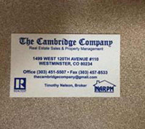 The Cambridge Company - Westminster, CO