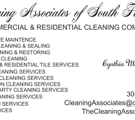 CLEANING ASSOCIATES OF SOUTH FLORIDA - Tamarac, FL