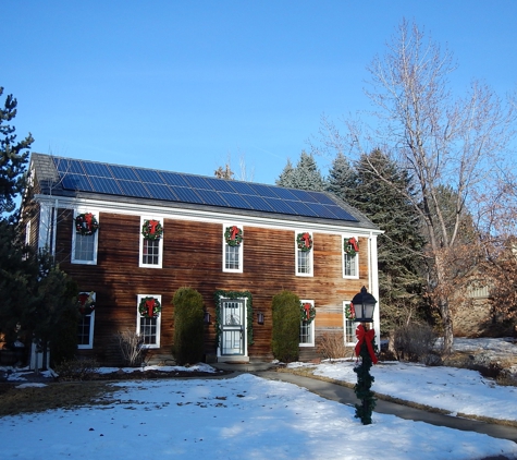 Go Green Electric Inc - Denver, CO. Solar Installation with clean lines that didnt take away the beauty of the house.