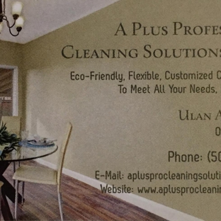 A Plus Professional Cleaning Solutions, L.L.C. - Metairie, LA