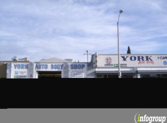 York Auto Body Shop - Highland Park, CA