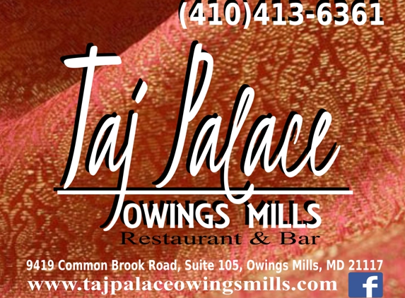 Taj Palace - Owings Mills, MD