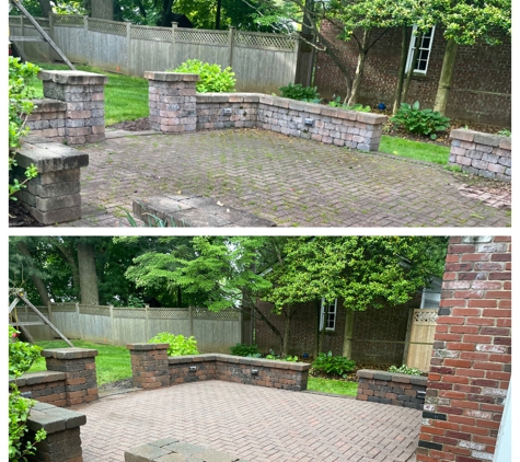 A C Maintenance - West Hartford, CT. Paver patio pressure cleaning 
May 2025