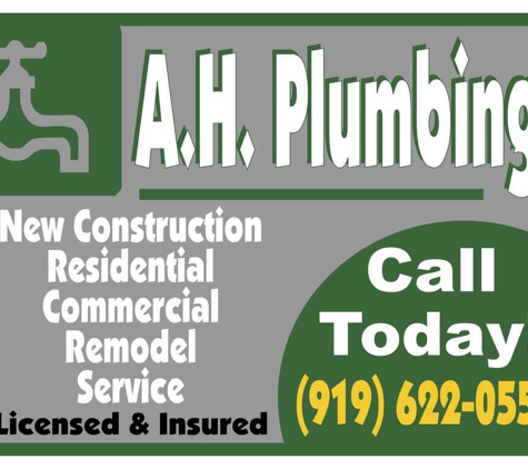 AH Plumbing - Raleigh, NC