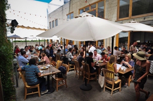 Foreign Cinema outdoor patio, photo by Charlie Villyard