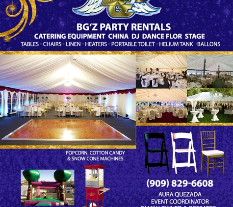B G'z Party Sales & Rentals - Fontana, CA