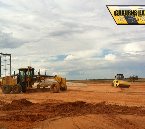 Coburns Earthmoving - Nyah, VIC. Road Construction